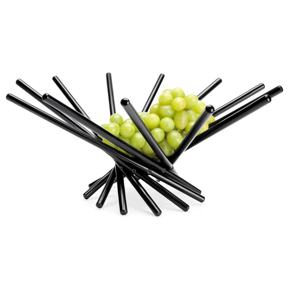 MoMA Satellite Bowl, Mid Century Vintage, Black